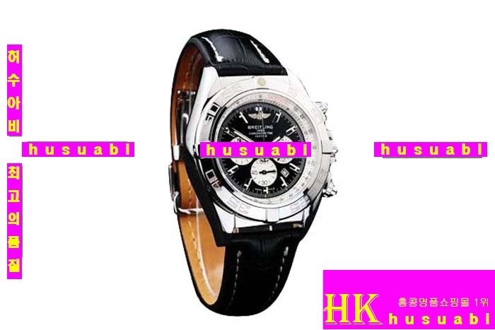 �����Ʋ�� ���ۿ��� �츮Ƽ�� ���׺���Breiting ���ڸ�ǰ�ð� Replica Breitling Certified Black leather bracelet Japanese Quartz Movement Mens watch 58 x 46 mm bl167